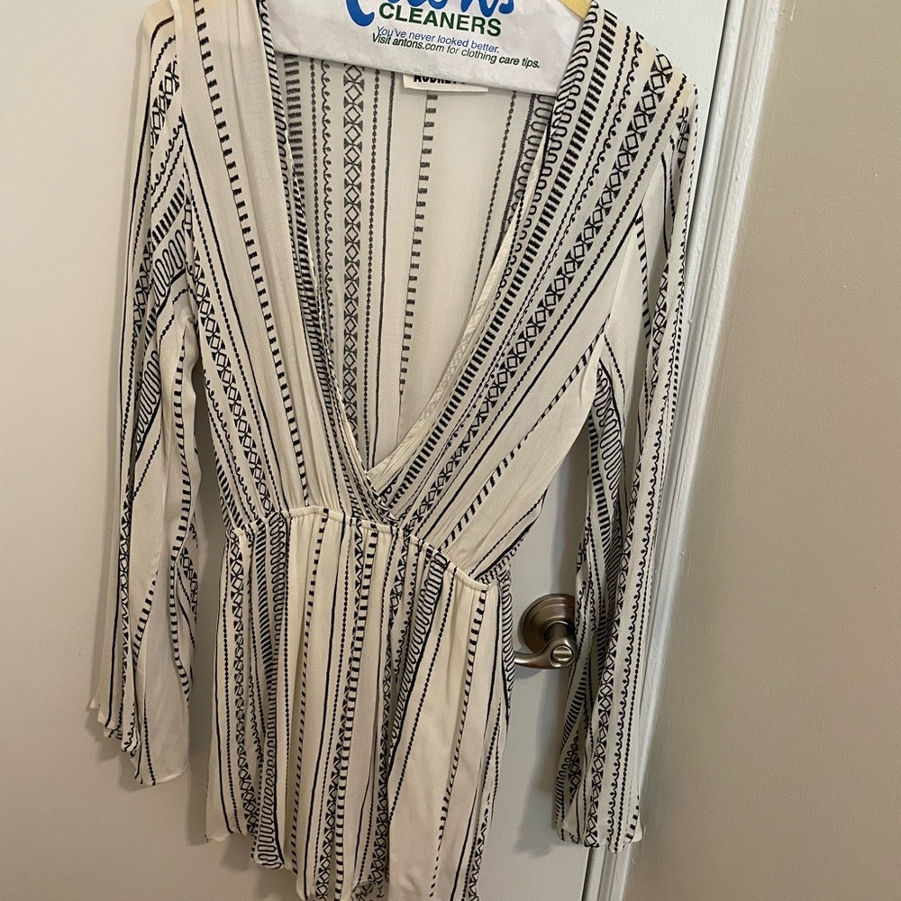 Long sleeve romper